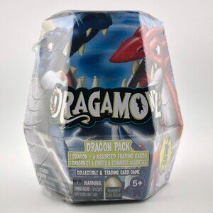 Dragamonz Dragon Pack mystery pack single mini figure 6 trading card Spin Master